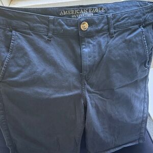 American Eagle Outfitters Women's Dark Blue Shorts